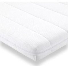 Mister Sandman Topper 140x200, Ergonomische Matratzenauflage, Kaltschaum Topper weich, Bequeme, atmungsaktive Matratzenauflage für alle Matratzenarten und Boxspringbetten, Topper Höhe ca. 5 см