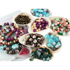 Vintageparts ELFI DIY бисер браслет набор бохо стиль для начинающих бисер ювелирные изделия делая себя