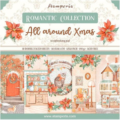 Stamperia Панель для скрапбукинга All Around Xmas