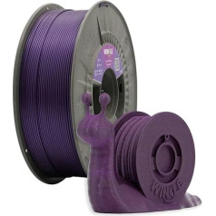 Winkle PLA Filament Shiny Purple | Pla 1, 75 mm | Filament Printing | 3D Printer | 3D Filament | Shiny Purple | Spool 300 g, 8435532914396, Purple