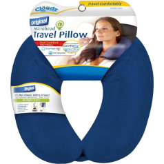 Подушка для шеи Cloudz Microbead Travel Neck Pillow - Blue by