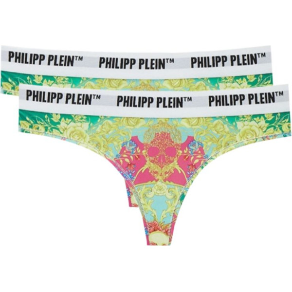 Philipp Plein 2-Pack Tanga Thong W DUPP31 / L