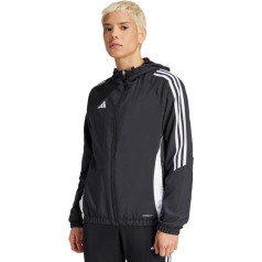 Женская куртка Tiro 24 Windbreaker черная IM8805 / 2XL