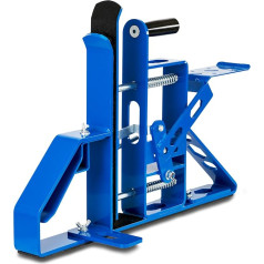 AUCO A002P Безрукий цельный стальной дверной зажим Деревянная панель зажим тисков с ножной подъемник двери для плотников