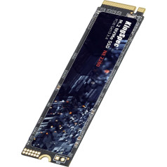 KingSpec SSD 512 ГБ, M.2 NVMe Gen3x4 SSD 2280 - до 2400 Мб/с, внутренний твердотельный накопитель с флэш-памятью 3D NAND, совместим с настольными компьютерами и ноут