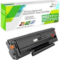 GREENPRINT PG-217 PG217 PG 217 Совместимый тонер-картридж для принтера [1600 страниц] P2200 P2200W M6507 M6507NW M6607 M6607NW Принтер (1 x черный)