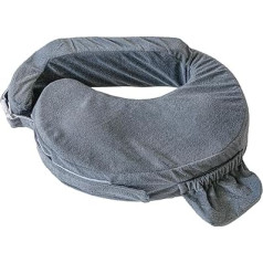 MY BREST FRIEND 0050 Baby Wild American Deluxe Nursing Pillow Evening Grey