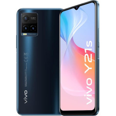 Смартфон VIVO Y21s 4GB + 128GB, основная камера 50MP, аккумулятор 5000mAh, быстрая зарядка 18W, 8MP Super Night Selfie, Dual SIM и Dual Standby (Midnight Blue)