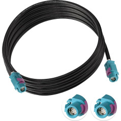 Eightwood HSD LVDS кабель HSD Z женский кабель 300 см HSD 535 4-Core кабель для BMW F30 F31 F10 F11 F25 F15 Audi VW Mercedes Citroen Peugeot видео аудио заднего вида камеры заднего вида 