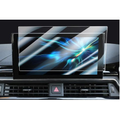 CDEFG Совместимость с Audi A4 b9.5 A5 F5 Q5 2020-2023 2024 Facelift навигации защитная пленка закаленное стекло 9H царапины-устойчивый 10.1 дюймов GPS экран протекто