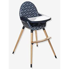 TopSeat Children's High Chair with Growing Up Blue Printed One Size