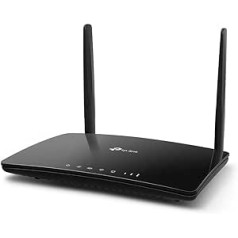 Tp-Link Archer MR600 AC1200 LTE Router, Dual-Band 4G + Cat6 Gigabit WiFi Router (300 Mbit/s in Download, Dual Band, 300 Mbit/s 2.4GHz and 867Mbit/s 5GHz + Freely Configurable LAN/WAN Port), Black