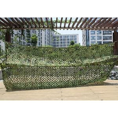 Jolan Camouflage Net Sun Sail Sun Protection Net Hunting Camping Photography Outdoor Camouflage Net German Armed Forces Military Camouflage Net, A Variety of Sizes, Can Be Adjusted