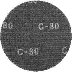 Graphite Абразивная сетка-липучка 225 мм, К80, для шлифовальной машины 59Г260, 10 шт.