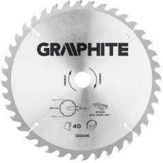 Graphite Пильное полотно, Widia, 300 x 30 мм, 40 зубьев