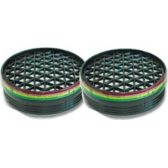 PRO 46058 Pochłaniacze Uno New do półmasek A1, B1, E1, K1, ABEK, 2 sztuki