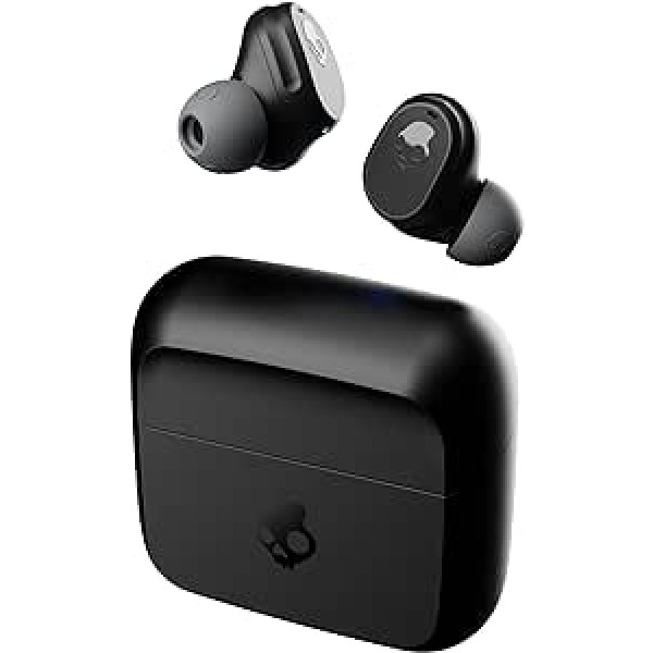 Skullcandy Mod Wireless In-Ear Headphones, 34 Hours Battery Life, Micro, Compatible with iPhone, Android and Bluetooth Devices - Black