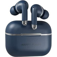 Happy Plugs Air 1 Go - Wireless E - Real Wireless - 100 dB - Sweatproof - 30 mAh Battery in Each Earphone - 450 mAh Battery in Charging Case