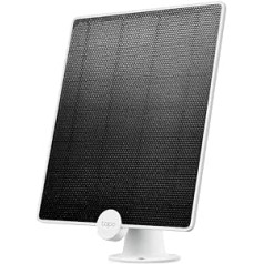 TP-Link Tapo A200 Solar Panel, Environmentally Friendly, Clean Power Supply for Tapo Battery Cameras (Tapo C400, Tapo C420, Tapo C425), IP65 Weatherproof, 360° Adjustable, 4 m Cable (Only for One