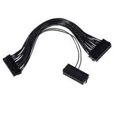 PSU 24 Pin 24 Pin 24 Pin ATX Motherboard Extension Cable 24 Pin to 24 Pin (20+4) Pin (12 Inch)