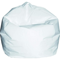 Talamo Italia Dmora Elegant Bean Bag белого цвета 65 x 50 x 65 см