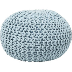 Beliani Модная оттоманка Conrad из светло-голубого хлопка 50 x 35 см