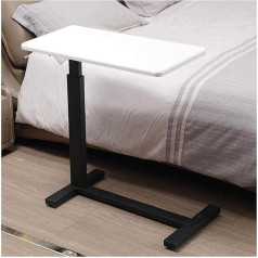 Прикроватный столик, С-образное основание, стол для ноутбука, домашний офис, прикроватный столик, портативный приставной столик, мобильный