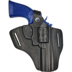 VlaMiTex R4 4 Inch Running Leather Revolver Holster для Smith and Wesson 586/686