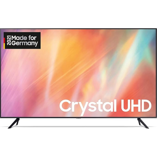 Samsung Crystal UHD TV 4K AU7199 50 дюймов (GU50AU7199UXZG, немецкая модель), HDR, Q-Symphony, безрамочный дизайн, Smart TV [2021]