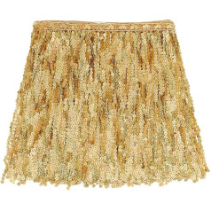 BENECREAT 6,86 м Кружевная бахрома с блестками, 30 см Кисточки с блестками для шитья, бахрома, украшение для DIY Костюм для танцевальной сцены, одежд