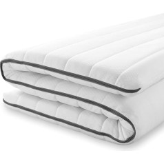 Топпер для матраса Mister Sandman 160 x 200 см, топпер из холодной пены для комфорта при лежании и защиты матраса, подходит для всех матрасов и кровате
