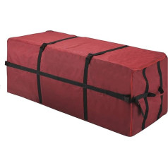 Мешок для хранения искусственных деревьев Elf Stor Burgundy до 6 футов - холст и завязки - нейлон 600D Oxford Canvas - Burgundy (L) 48