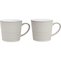 Denby Azure, Stein, cremefarben, 2 кружки