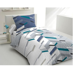 Пододеяльник Home Linge Passion 2-Piece 100% хлопок 57 Thread Count 140 x 200 см Marco Blue