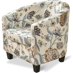 jianyana чехол для стула в ванной, чехлы для стула в ванной, эластичный клубный стул, нескользящий для столовой, гостиной, офиса, чехол для стула