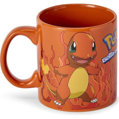 JUST FUNKY Charmander Orange Flame Kaffeetasse mit Charmander Charakter