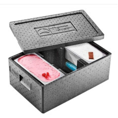 Thermohauser TH Box 60 x 40 x 26 см Профессиональный термоконтейнер для мороженого