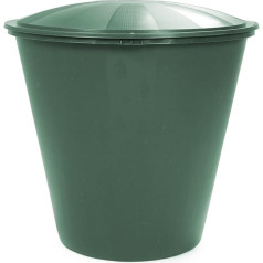 Ondis24 Емкость для воды Бочка для дождя Емкость для воды Бочка для полива Бочка для воды Аква Бочка для дождя с крышкой Eco Tank Green 210 литров Подст