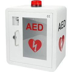 Fotrsta AED шкаф, шкаф хранения AED дефибриллятора первой помощи с системой сигнализации, ящик первой помощи, шкаф хранения дефибриллятора сердц