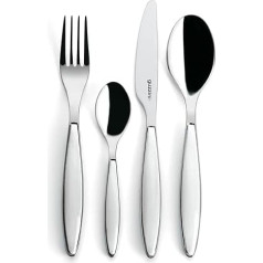 Guzzini - Feeling, набор столовых приборов из 24 предметов - белый, 15,8 x 7,5 x h25,5 см - 23000011
