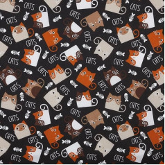 Kt KILOtela - Холст Декоративная ткань, аксессуары для дома, украшения, скатерти, шторы, подушки, занавески, сумки, ремесла, 300 см длина х 280 см шири