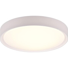 Trio Leuchten Clarimo 659011801 светодиодный потолочный светильник белый пластик белый акриловый абажур 18 ватт светодиод