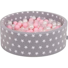 KiddyMoon Детская яма с мячами 90 x 30 см разноцветная EU