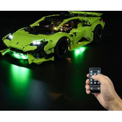 Kyglaring LED Lighting Set (Not Model) - Compatible with Lego-42161 Lamborghini Huracán Tecnica Building Blocks Model Set - Only Leds No Brick Set (RC Version)