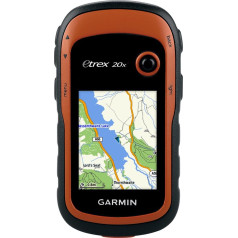 Навигатор Garmin eTrex 20x - карты TopoActive, до 25 часов работы от аккумулятора, цветной дисплей 2,2 дюйма (5,6 см) (сертифицированный и восстановленный)