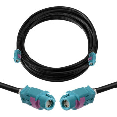 Eightwood HSD LVDS кабель HSD Z женский кабель 500 см HSD 535 4-Core кабель для BMW F30 F31 F10 F11 F25 F15 Audi VW Mercedes Citroen Peugeot видео аудио заднего вида камеры заднего вида 