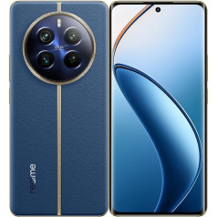 Смартфон Realme 12 Pro+ 5G, 64-Мп портретная камера + 50-Мп камера IMX890 с OIS, процессор Snapdragon 7s Gen 2, изогнутый дисплей 120 Гц, SUPERVOOC 67 Вт, Dual SIM, 12+512 ГБ, синий