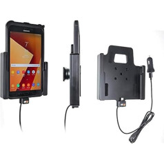 Brodit Device holder 721002 | Made in Sweden | с функцией зарядки для смартфонов - Samsung Galaxy Tab Active 2 SM-T390/SM-T395, Galaxy Tab Active 3 SM-T570/SM-T575, Galaxy Tab Active 2