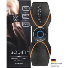 Bodify® 2-in-1 EMS Training Device for Targeted Stimulation of Arm & Leg Muscles. Muscle Building, EMS Trainer, Electric Stimulation Device Muscles, EMS Fitness Training The Original