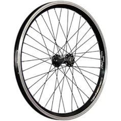 Taylor Wheels 20inch bike front wheel double-wall rim with quick release black